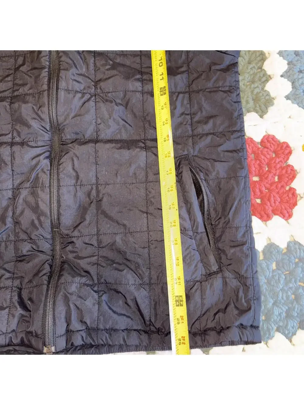 The North Face Black Quilted Mens Large Jacket Lightweight Outdoors North Face